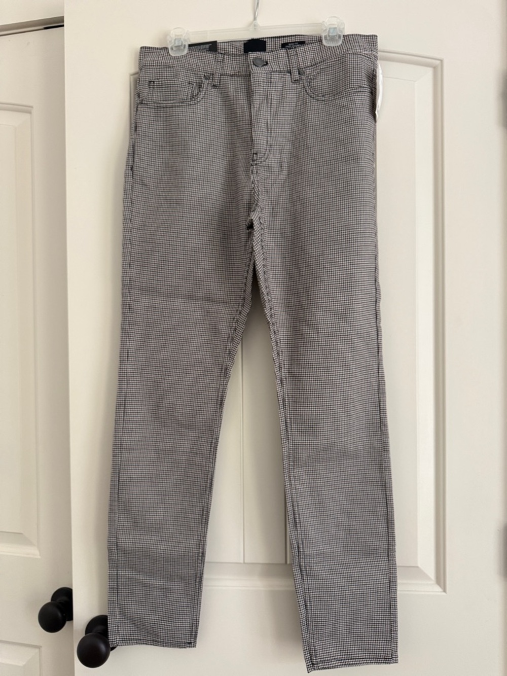 H&M Black and White Houndstooth Pants